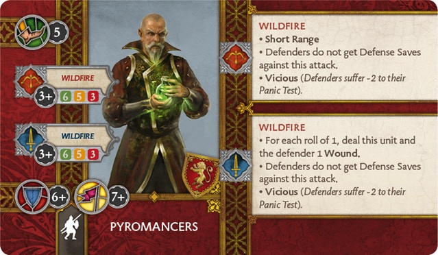 The Guild of Alchemists and their Pyromancers-Carte Compétences